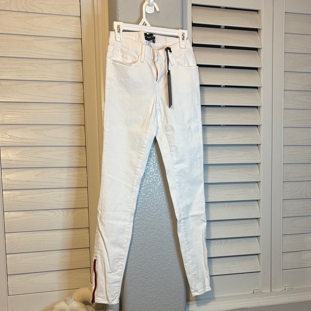 Etienne Aigner White Skinny Jeans